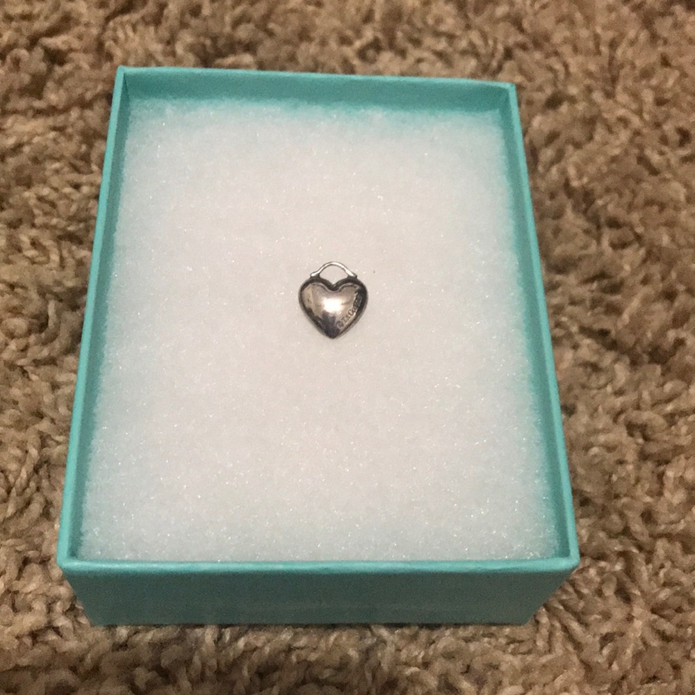 Tiffany & Co. Solid Silver Heart Charm